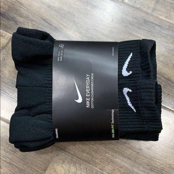 NIKE EVERYDAY COTTON CUSHIONED CREW SOCKS men’s - Picture 13 of 16